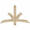 Ekena Millwork Davenport Rough Sawn Timber Gable Bracket, Douglas Fir, 48"W x 30"H x 4"D x 4"F, 15/12 Pitch GBW048X30X0404DAV00RDF - alternate 1